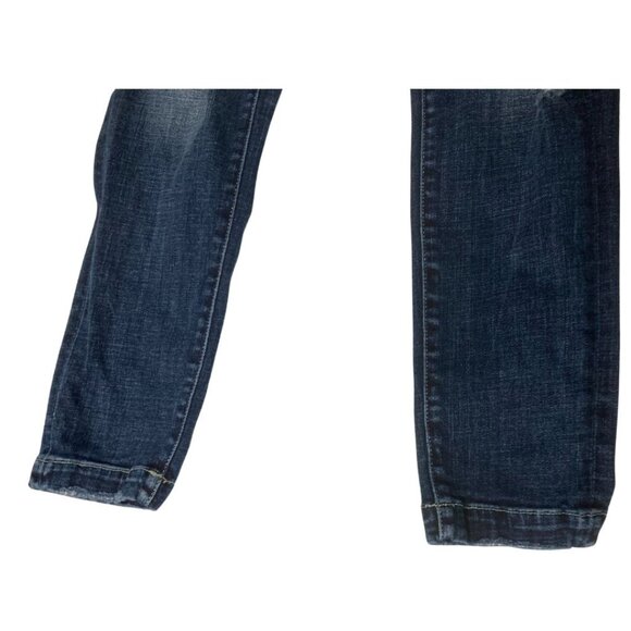 Buckle Women's Skinny Jeans - Dark Blue - Picture 6 of 10